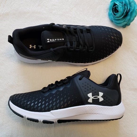 Under Armour Other - 🔥Host Pick🔥NEW Under Armour Charged Engage 2 3025527-001 Men's Bl/Wh/Gr Sz 9.5